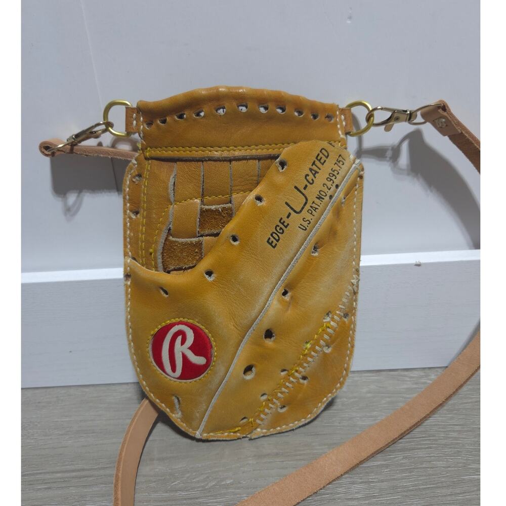 Rawlings Baseball Glove Handmade Woman's Crossbody Purse